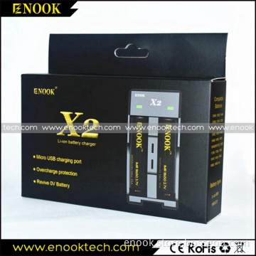 Enook X2 3.7V rechargeable battery charger